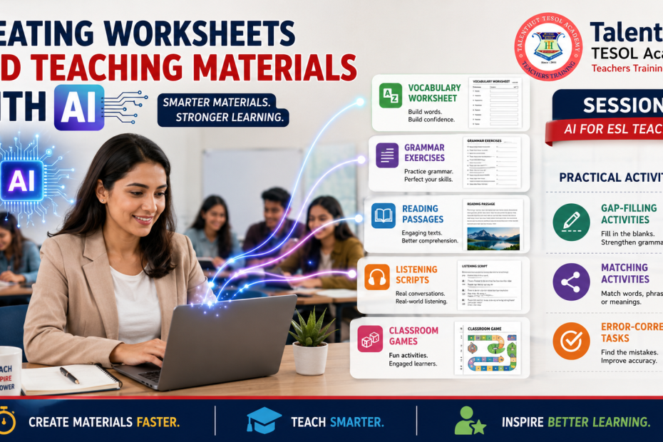 Session-4 ESL Worksheets